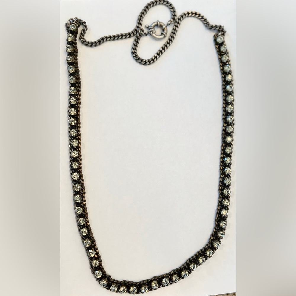 J. Crew Diamond Statement Necklace